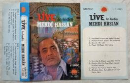 Live Mehdi Hassan Hindi Audio Cassette