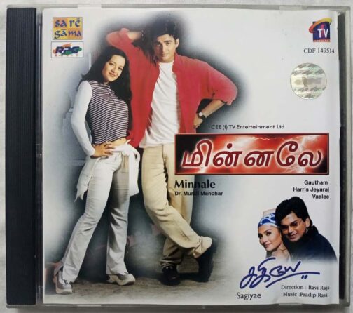 Minnale - Sagiyae Tamil Audio cd (2)