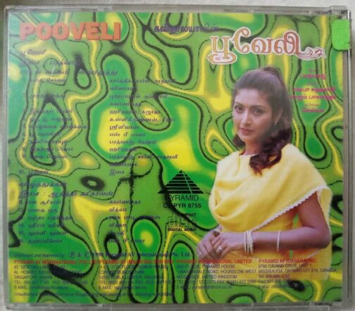 Pooveli Tamil Audio cd By Bharadwaj (2)