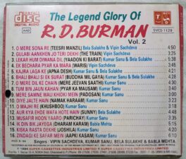 The Legend glory of R.D.Burman hindi Audio cd