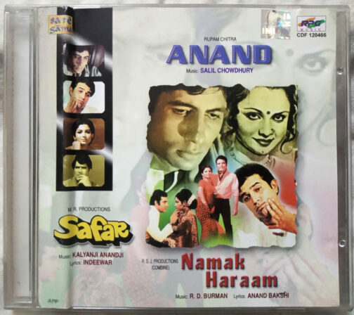 Anand - Safar - Namak Haraam Hindi Audio Cd (2)