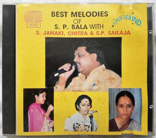 Best Melodies of S.P. Bala with S.Janaki, Chitra & S.P.Sailaja Tamil Audio Cd