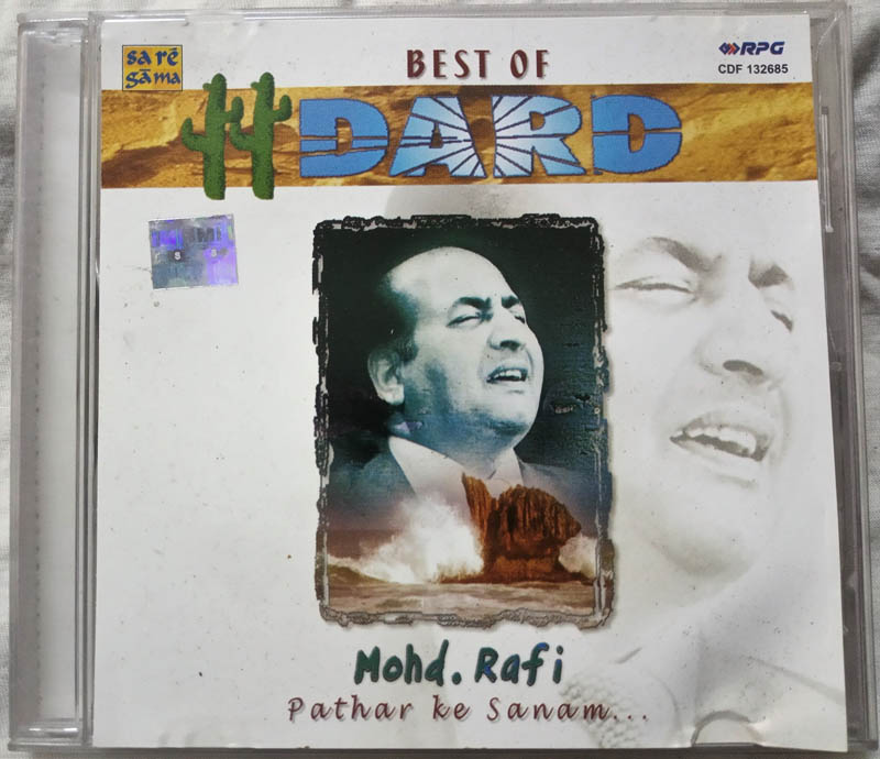 Best of Dard Mohd Rafi Pathar Ke Sanam Hindi Audio Cd (2)