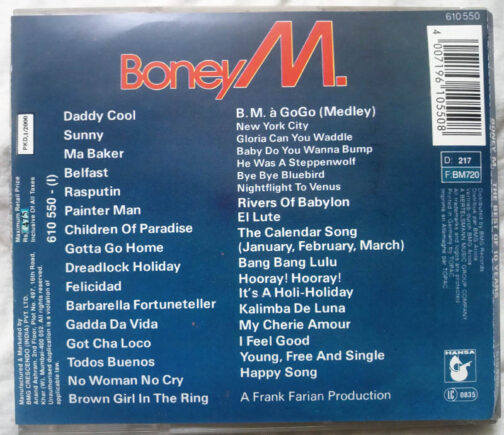Boney M 32 Super Hits Non Stop Digital Remix Audio CD (1)