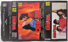 Criminal Hindi Audio Cassette By M.M.Kareem