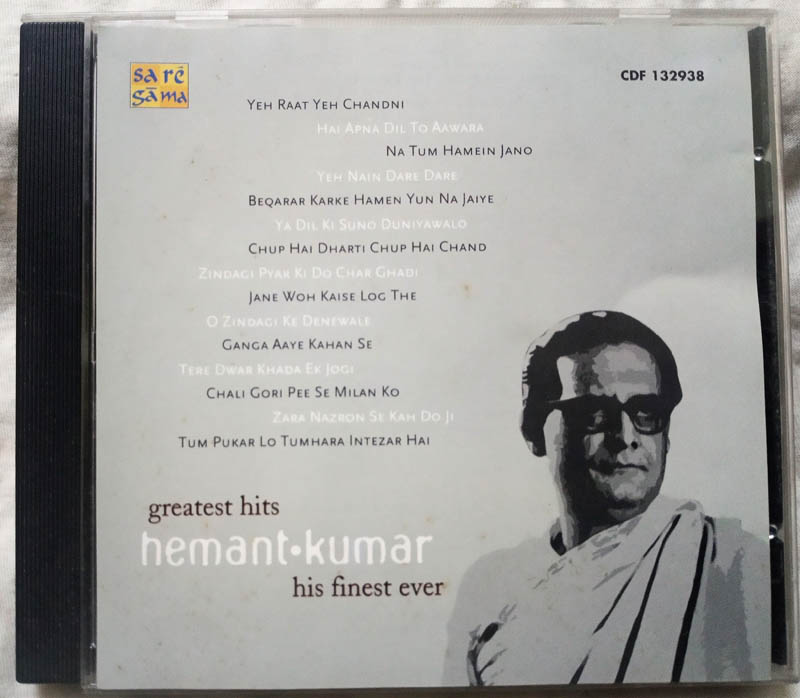 Greatest Hits Hemant Kumar His Finest Ever Hindi Audio Cd (2)