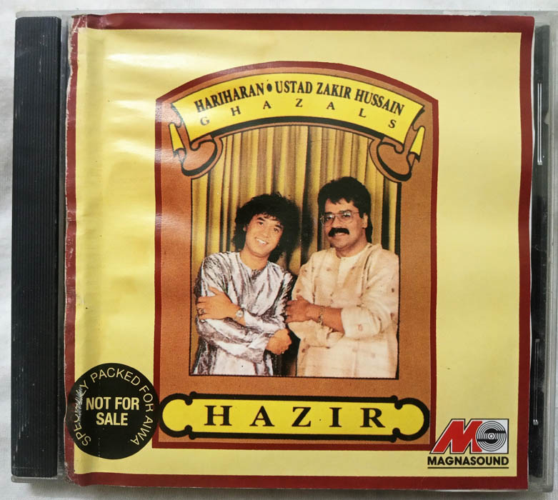 Hazir Hariharan Ustad Zakir Hussain Ghazals Hindi Audio Cd - Tamil ...