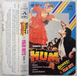 Hum Film Hits Hindi Audio Cassette