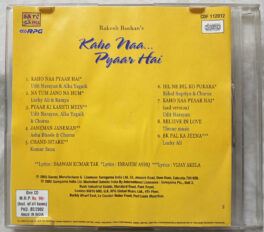 Kaho naa Payaar Hai Hindi Audio cd by Rajesh Roshan