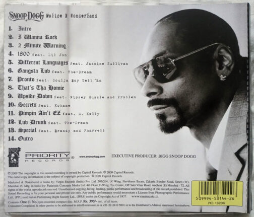 Snoop Dogg Malice N Wonderland Audio CD (1)