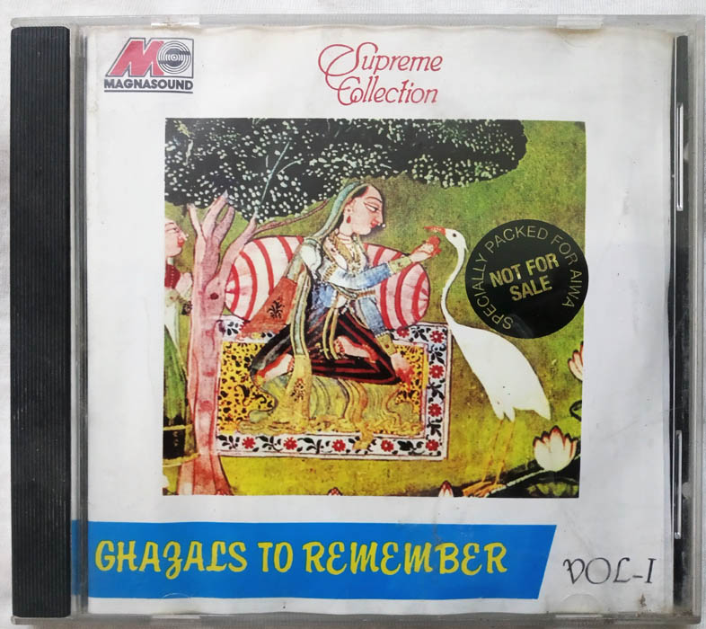 Supreme Collecton Ghazals to Remember Vol 1 Hindi Audio Cd (2)