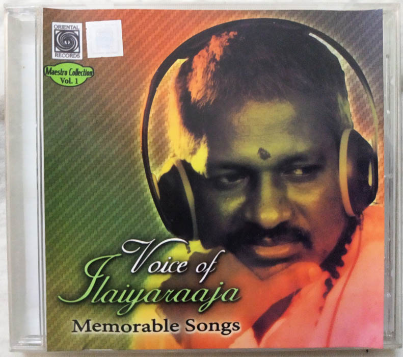 Voice of Ilaiyaraaja Memorable Songs Tamil Audio cd (2)