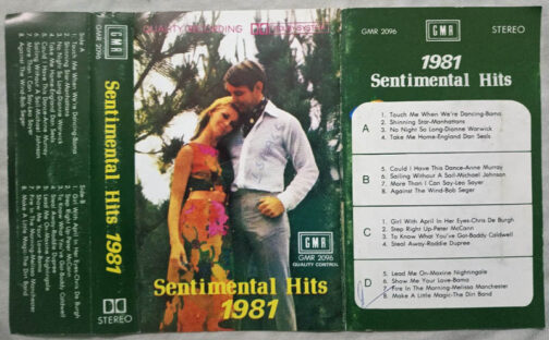 1981 Sentimental Hits Audio cassette
