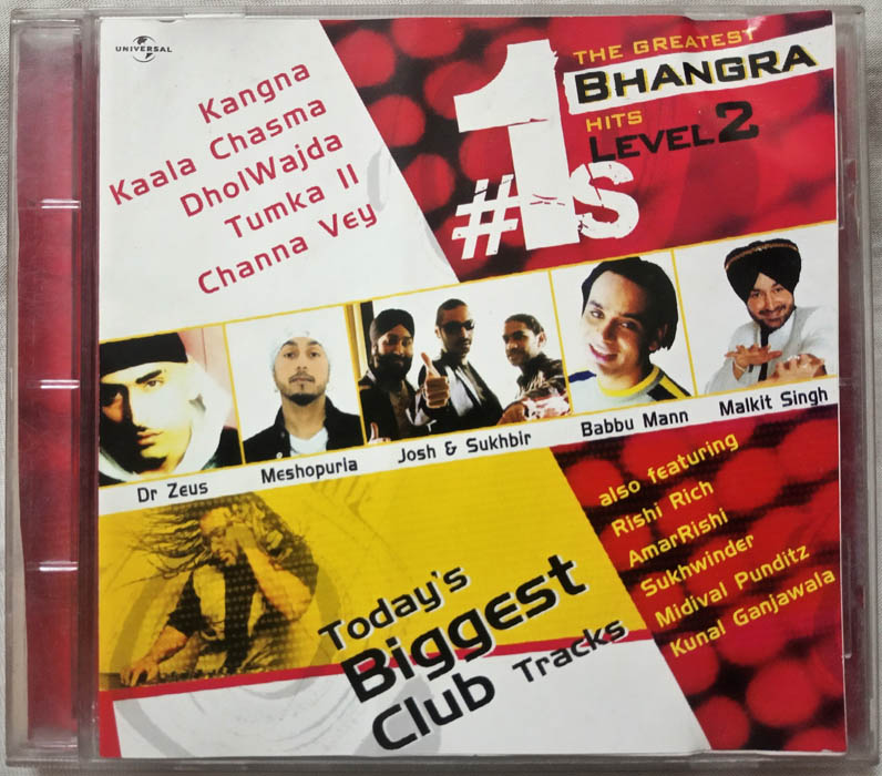 1st Bhangra Hits Level 2 Hindi Audio cd