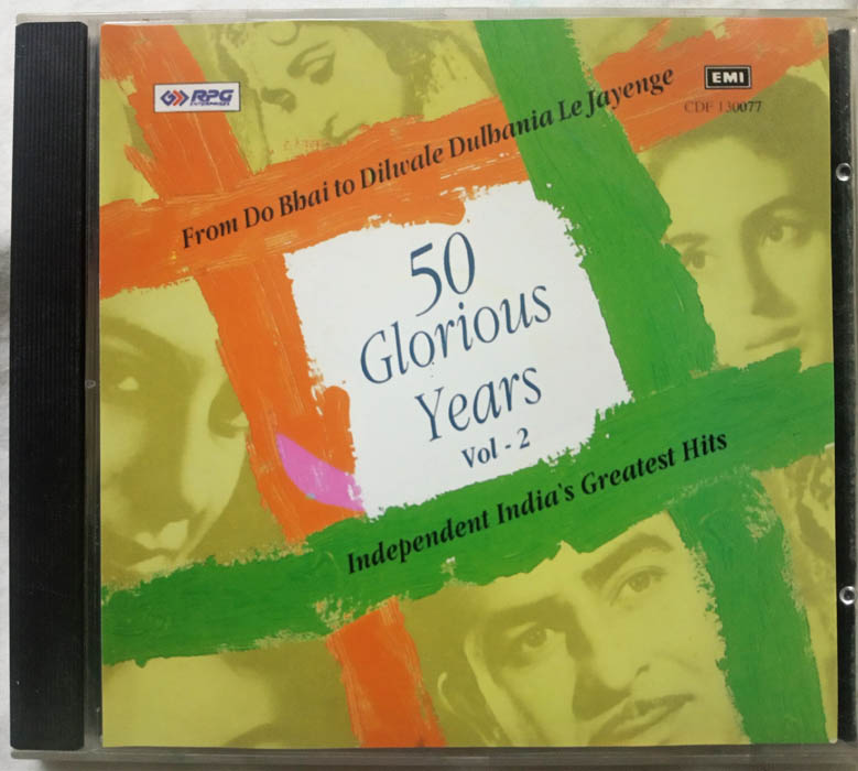 50 Glorious Year Vol 2 Hindi Film Audio Cd (2)