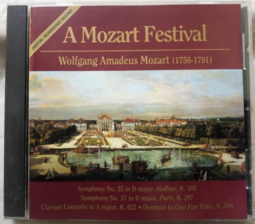 A Mozart Festival Wolfgang Amadeus Mozart 1756-1791 Audio cd set 04 (1)