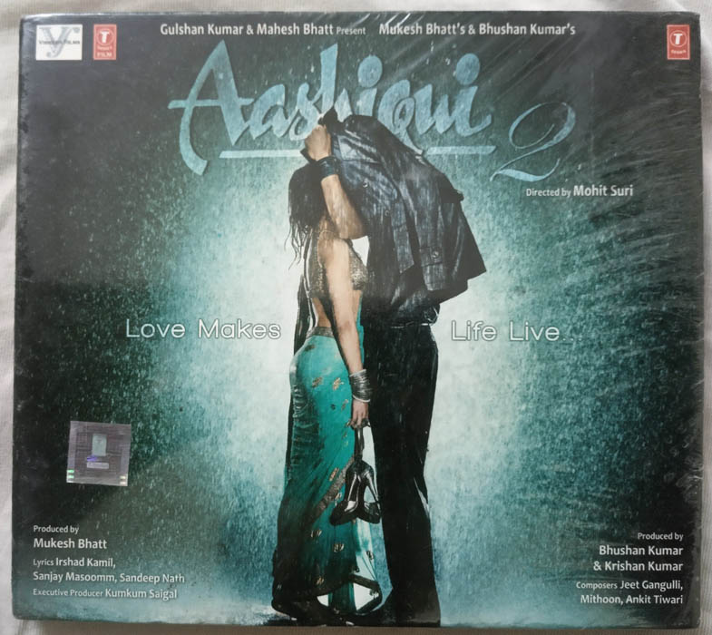 Aashiqui 2 Hindi Audio cd By Ankit Tiwari, Mithoon, Jeet Ganguly, Raju Singh (2)