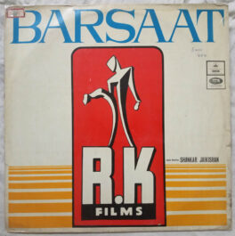 Barsat Hindi LP Vinyl Record By Shankar Jaikishan