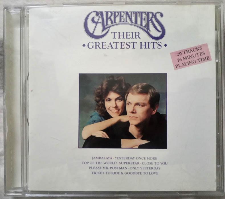 Carpenters Their Greatest Hits Audio cd