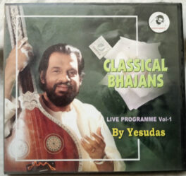Classical Bhajans Live Programme vol 1 Audio cd By Yesudas