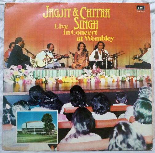 Jagjit & Chitra Live Singh in concert at wembley Hindi LP Vinyl Record (2)