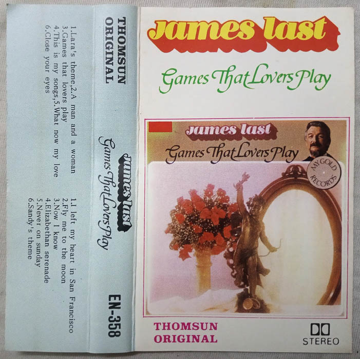 James last Games that lovers play Audio cassette