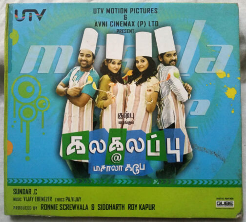 Kalakalappu Tamil Audio cd By Vijay Ebenezer