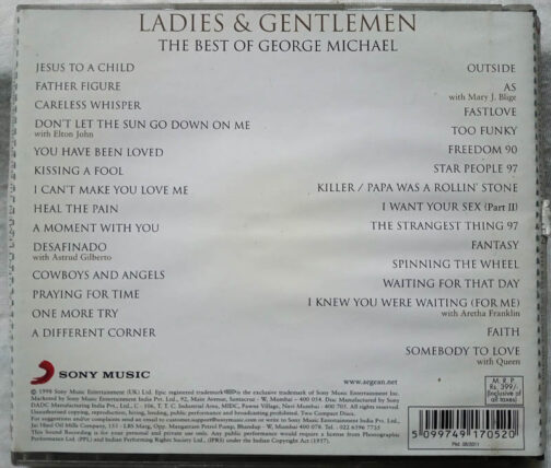 Ladies & Gentleman The Best Of George Micheal Audio CD (1)