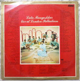 Lata Mangeshkar Live at London Palladium Hindi LP Vinyl Record