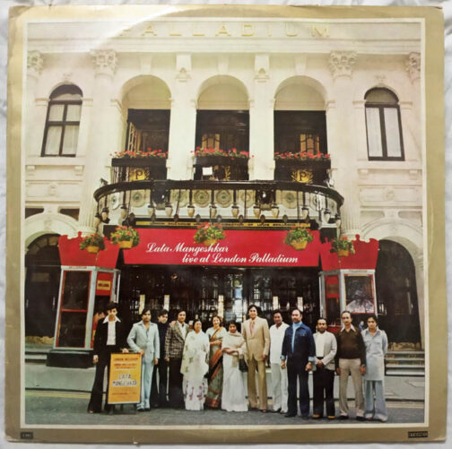 Lata Mangeshkar Live at London Palladium Hindi LP Vinyl Record (2)
