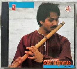 Live Concert Ronu Majumdar Flute Instrumental Audio cd