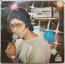 Live Tonite Amitabh Bachchan Hindi LP Vinyl Record