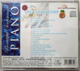Love Collection vol 3 Beautiful Sentimental Piano Audio cd