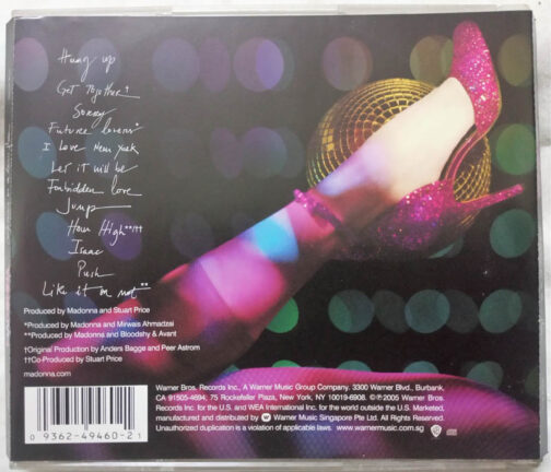 Madonna Confessions on a dance floor Audio cd