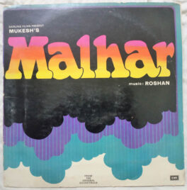 Malhar Hindi LP Vinyl Record By Roshan