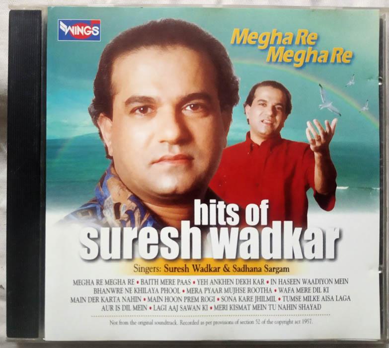 Megha Re Megha Re Hits of Suresh Wadkar Hindi Audio cd