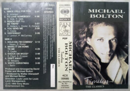 Michael Bolton Timeless The Classics Audio cassette