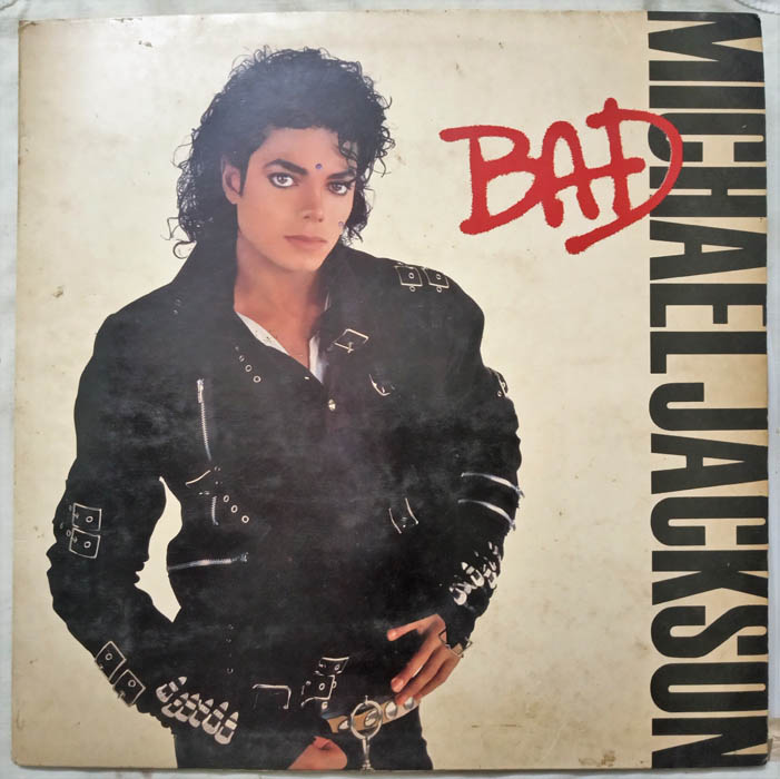 Michael Jackson Bad LP vinyl record