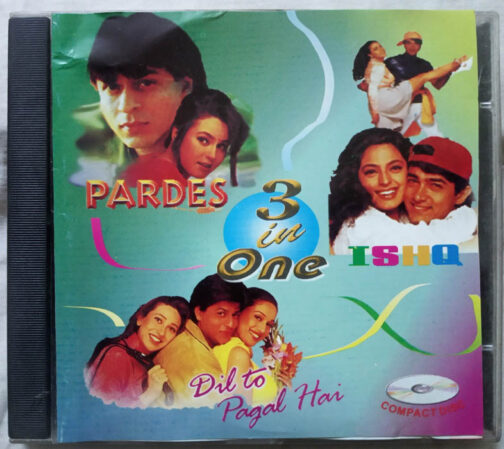 Pardes - Ishq- Dil to Pagal Hai Hindi Audio cd