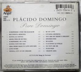 Placido Domingo pure Domingo Album Audio cd