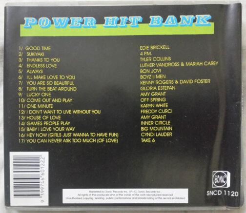 Power Hit Bank Audio cd