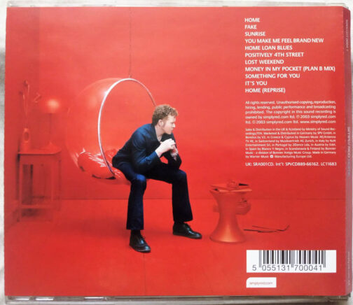 Simply Red Home Album Audio cd