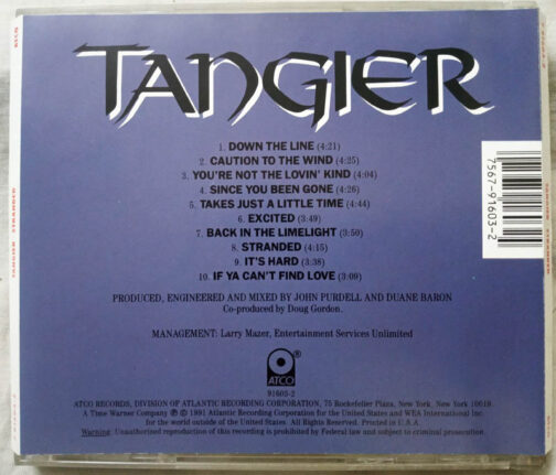 Tangier Stranded Audio cd