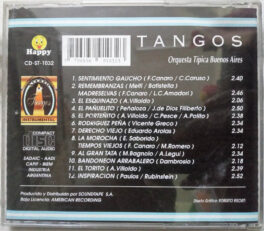 Tangos Orquesta Tipica Buenos Aires Album Audio cd