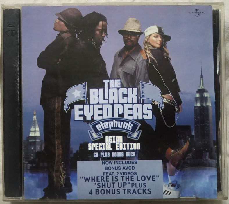 The Black Eyed Peas Elephunk Asian Specical Edition CD Plus bonus cd Audio cd