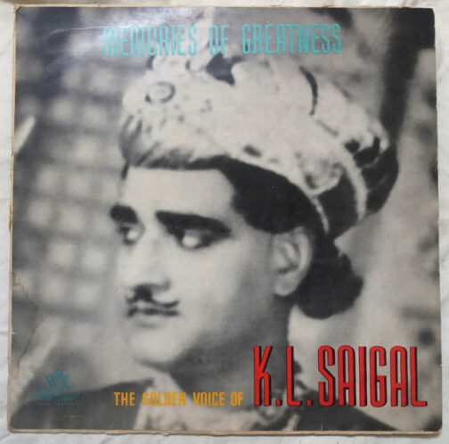 The Golden voice of K.L.Saigal Hindi LP Vinyl Record (2)