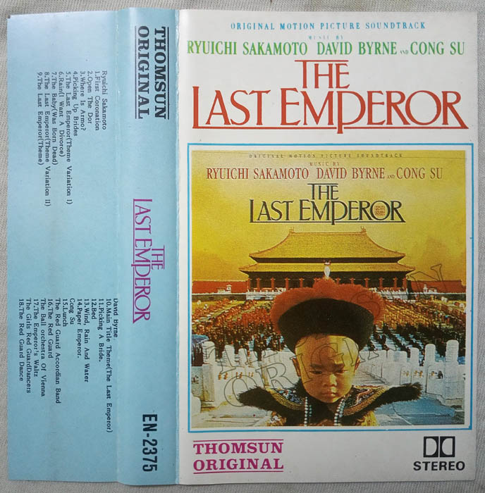 The Last Emperor Audio cassette