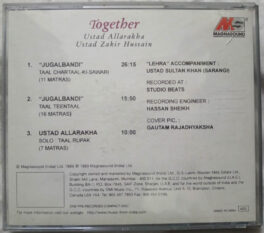 Together Ustad Allarakha Ustad Zakir Hussain Audio cd