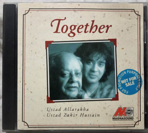 Together Ustad Allarakha Ustad Zakir Hussain Audio cd (2)