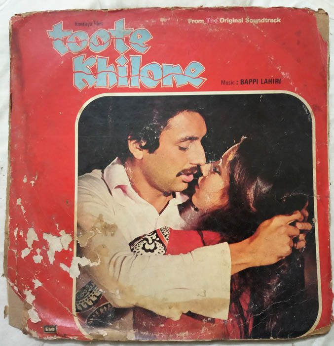 Toote Khilone Hindi LP Vinyl Record By Bappi Lahiri